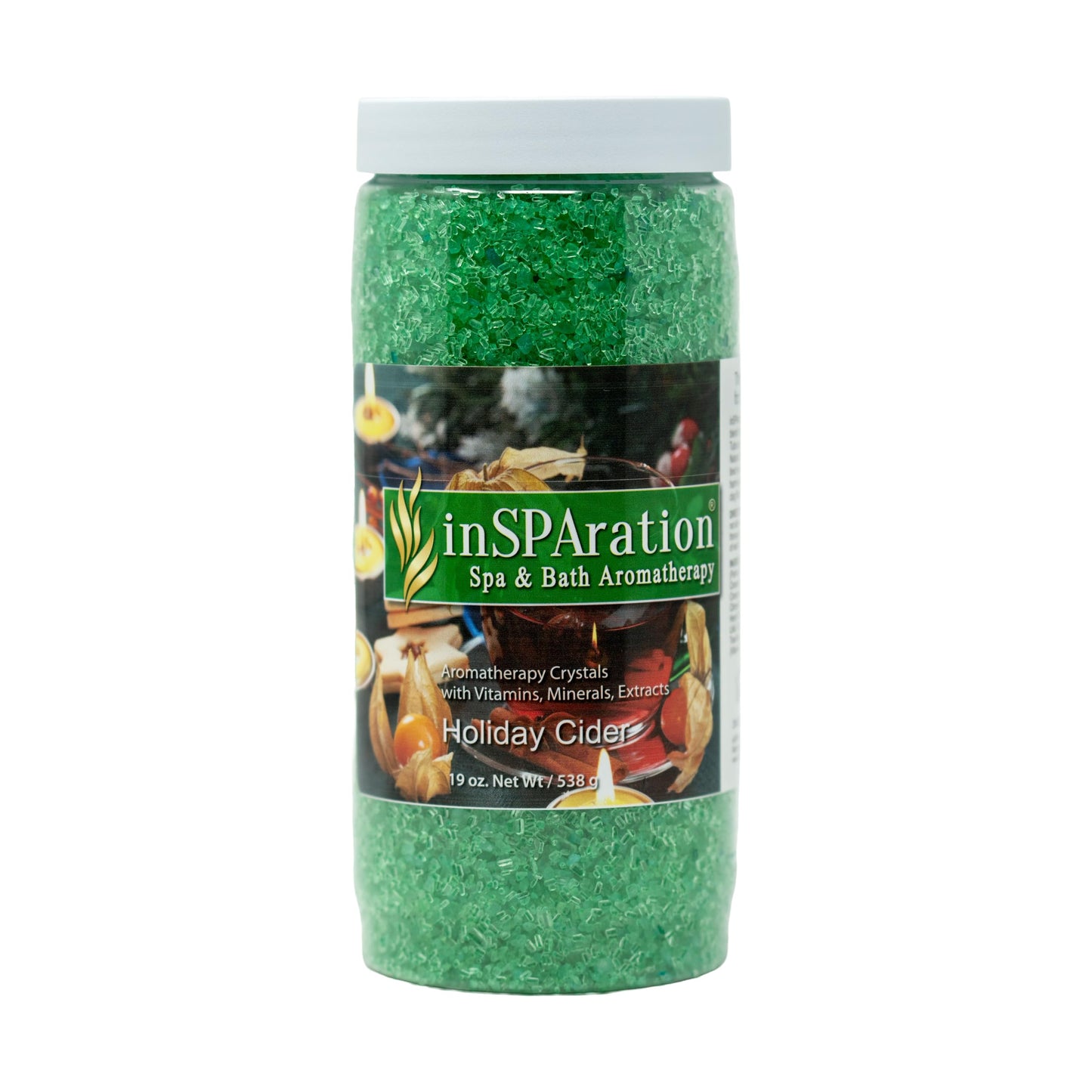 inSPAration Holiday Scented Crystals (Holiday Cider) Beauty and Personal Care InSPAration