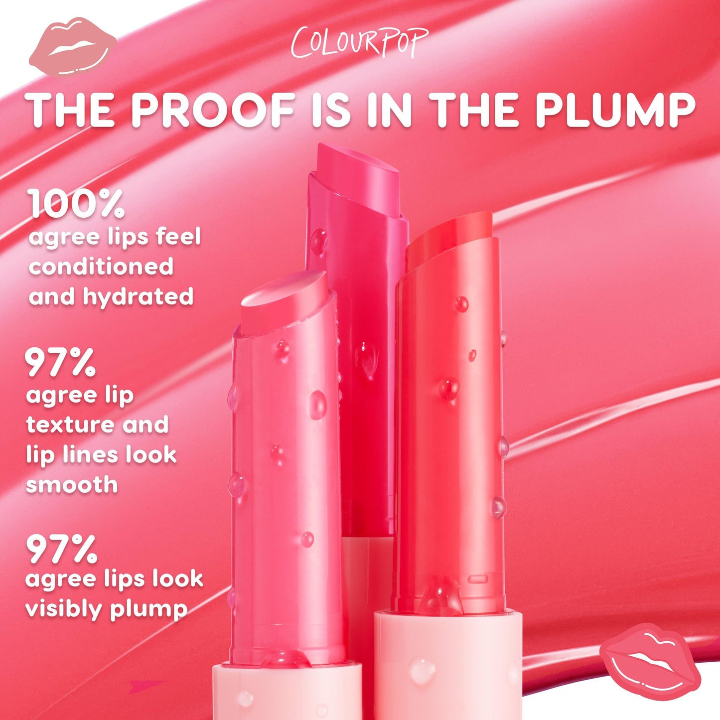 ColourPop So Juicy Plumping Lip Gloss Balm - Hydrating Lip Gloss & Balm Hybrid with Peptides - Non-Sticky Formula - Visibly Plumps Lips & Delivers