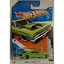 Hot Wheels 2011-110 Muscle Mania '11 '69 Dodge Coronet Super Bee 1:64 Scale LIME GREEN