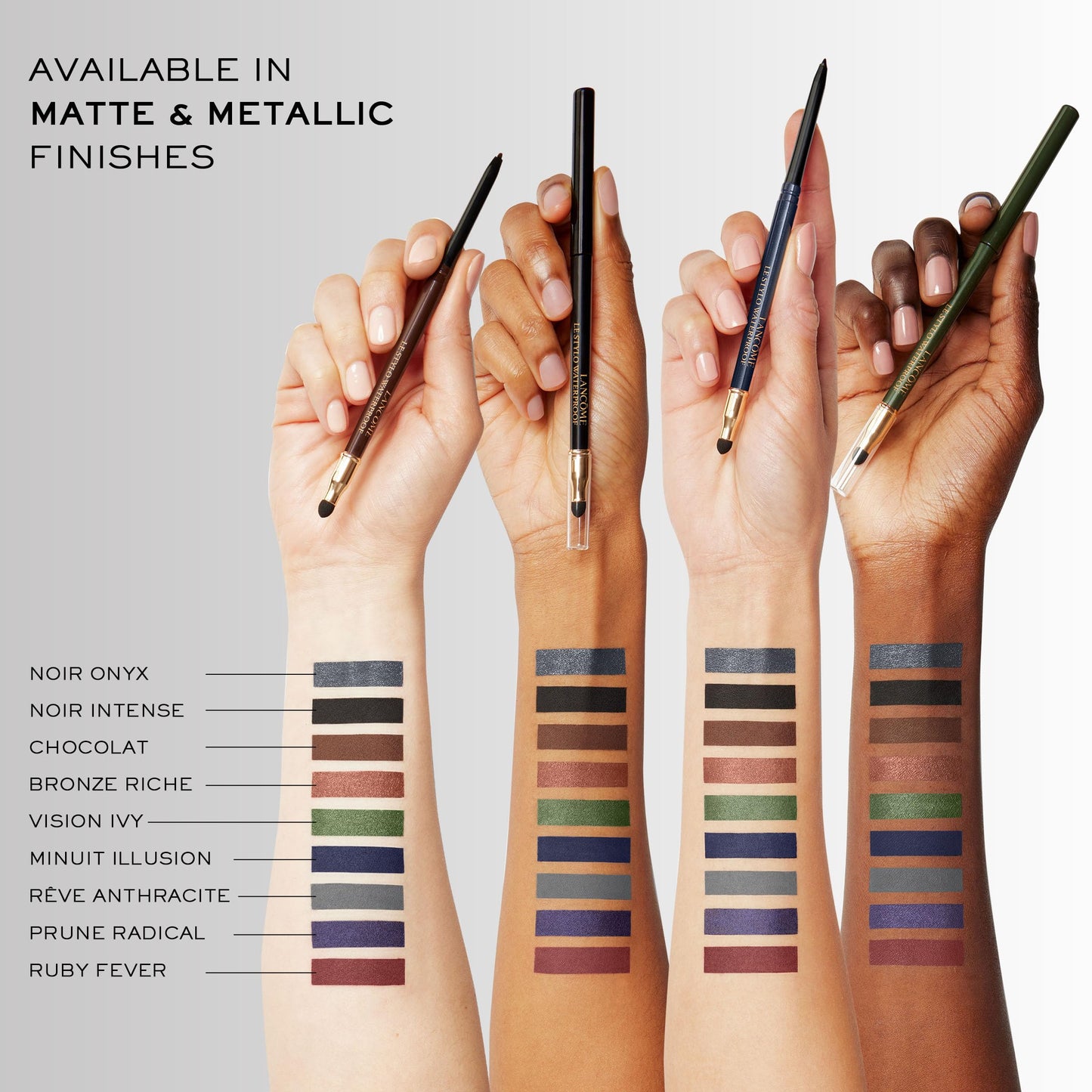 Lancôme Le Stylo Waterproof Eyeliner Pencil - Creamy & Highly Pigmented - Seamless Blending & Smudging - 04 Bronze Rich Beauty and Personal Care Lancôme