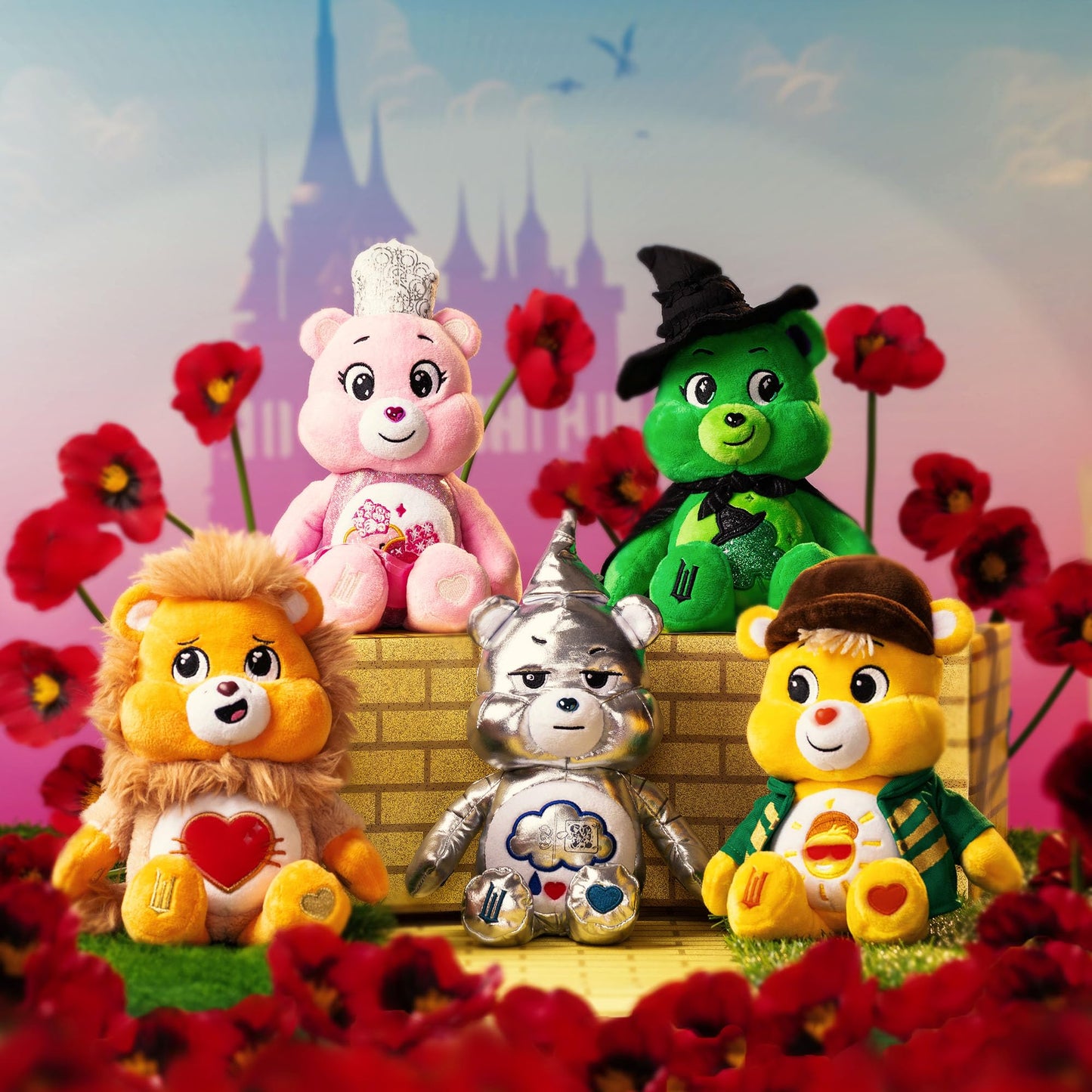 Care Bears x Wicked Fun Size Plush - Grumpy Bear as The Wicked Tin Man