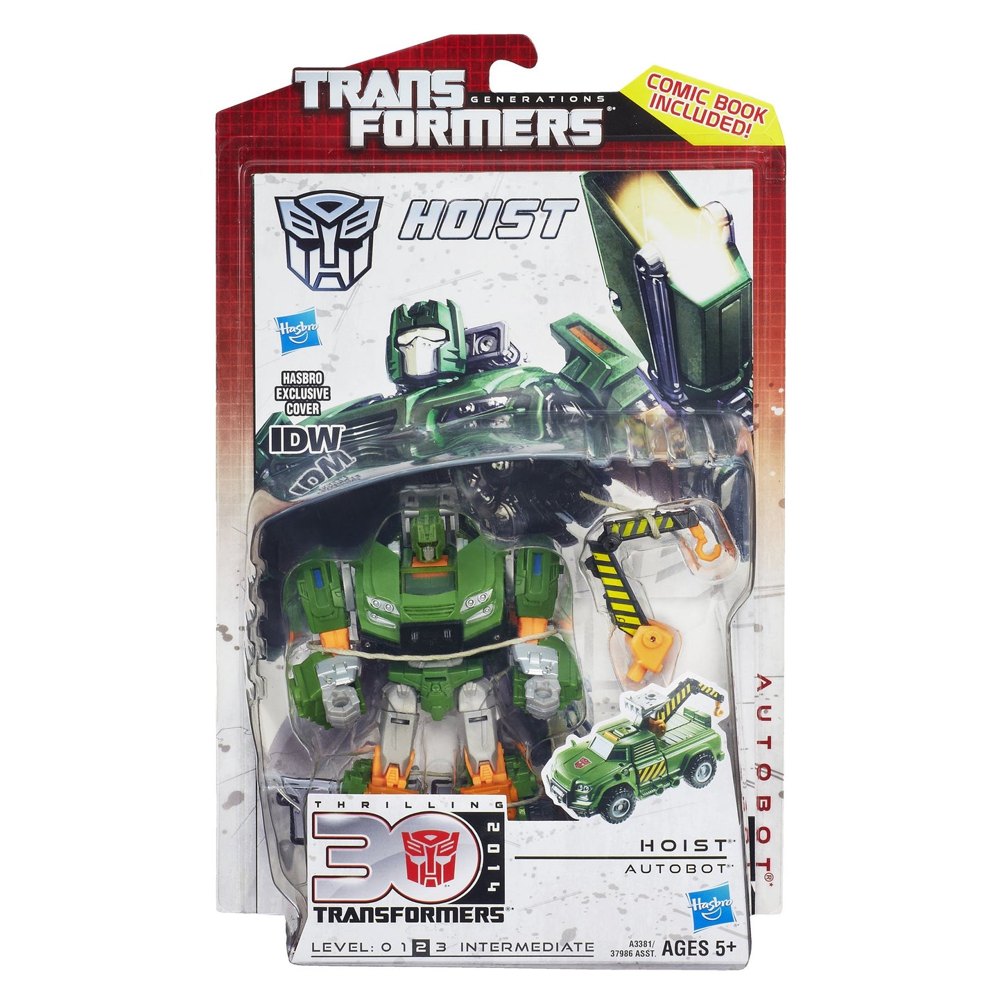 Transformers Generations Deluxe Class Hoist Action Figure
