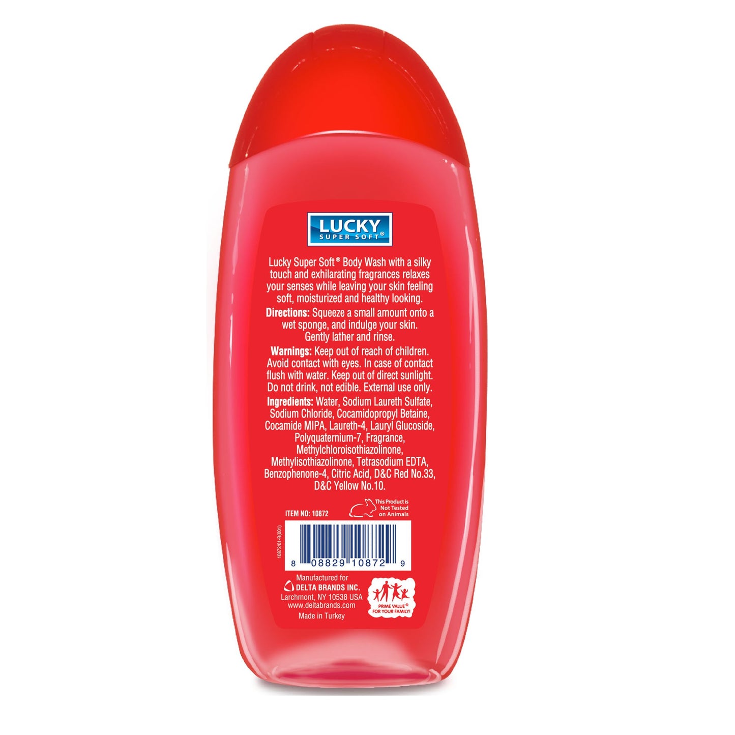 Lucky Super Soft Peach & Pomegranate Body Wash, 16 Fluid Ounce Beauty & Personal Care Lucky Super Soft