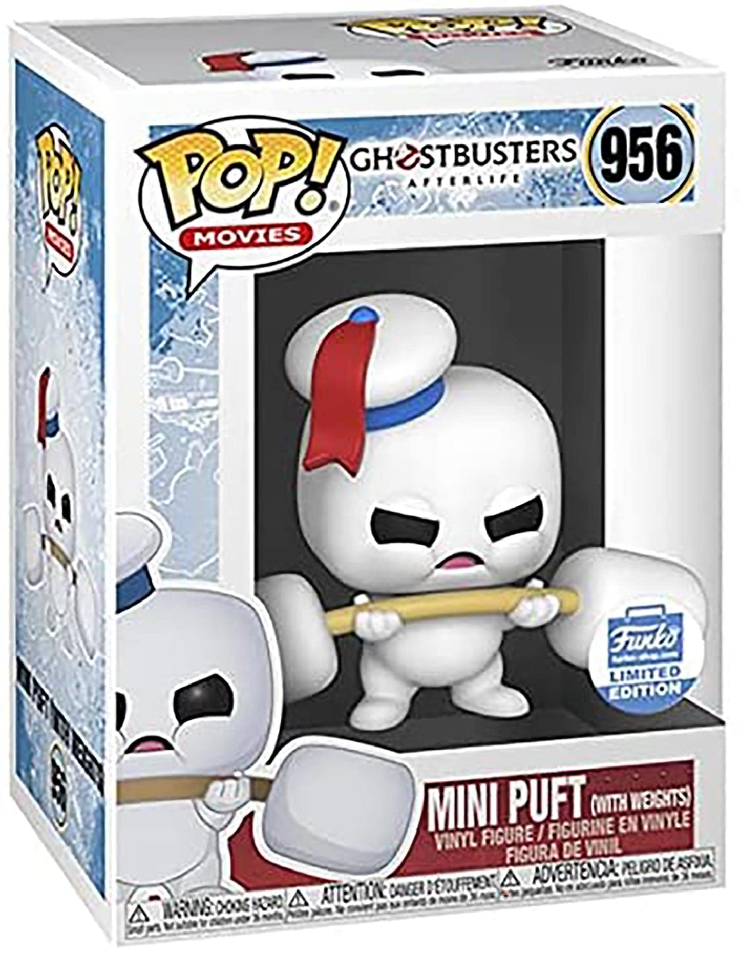Funko Pop! Movies: Ghostbusters: After-Mini Puft with Weights - Collectable Vinyl Figure - Gift Idea - Official Merchandise - Toys for Kids & Adults…