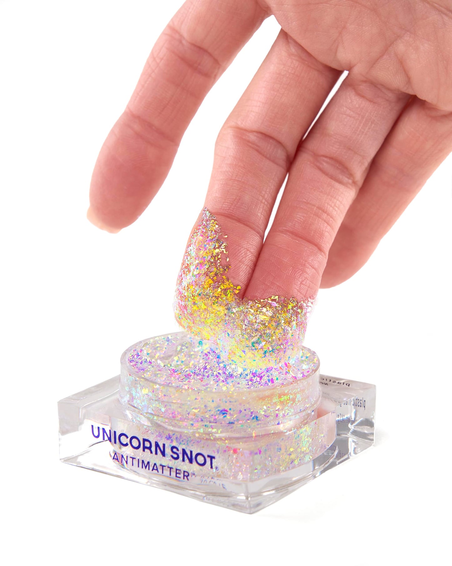 Unicorn Snot Antimatter Color-Shifting Glitter Paste - Plastic-Free Iridescent Body Glitter, Vegan & Cruelty-Free, Sweat-Proof Face & Body Paint, 0.5
