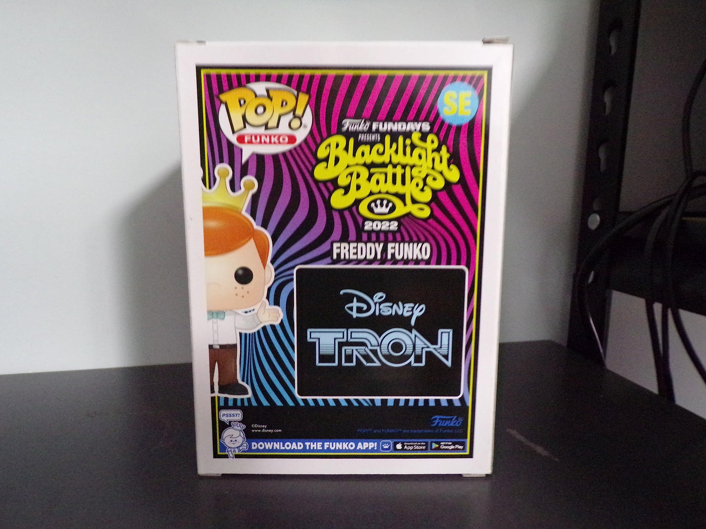 Funko Pop! Freddy as Tron Box of Fun 2022 Exclusive Pop LE4000