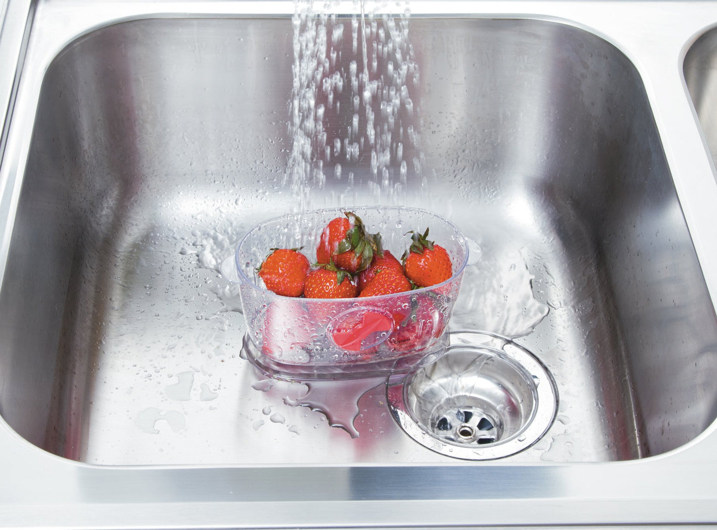 PrepWorks Berry Keeper, Red - Freshness-Enhancing Storage for Berries and Small Fruits