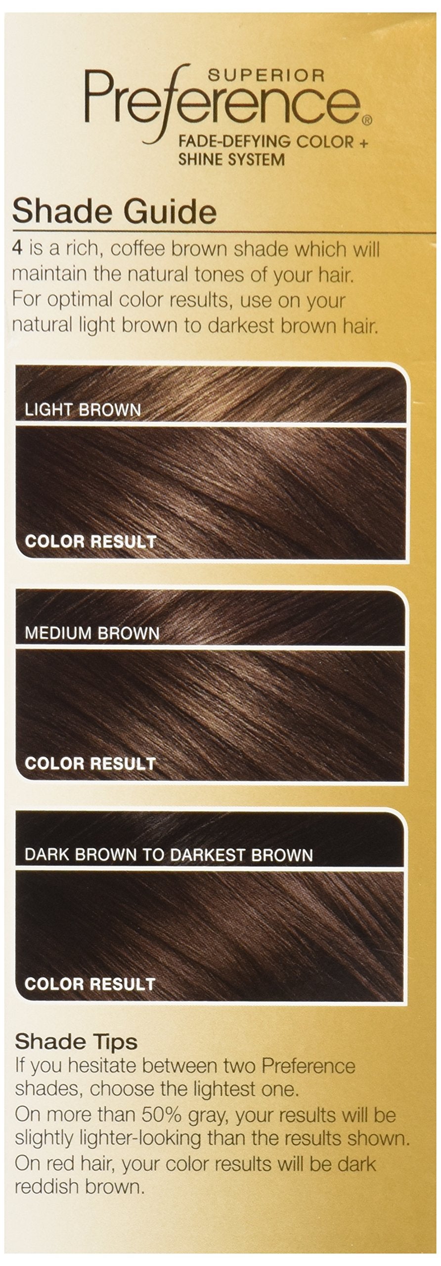 L’Oreal ParisPreference #4 Dark Brown, 1 ct