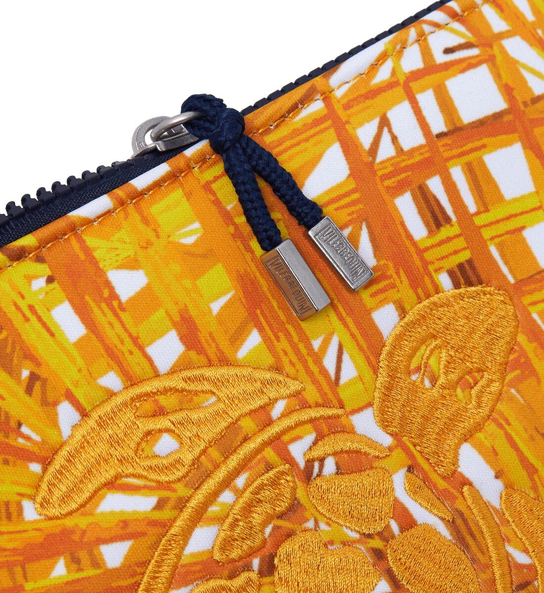 Unisex Neoprene Pouch Palm Leaves, Mango, T.U., T.U., Mango