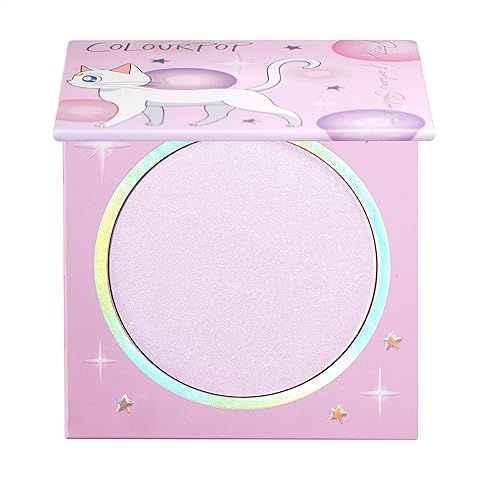 ColourPop x Sailor Guardians Pressed Powder Highlighter - Highlighter Makeup with a Silky, Buildable & Blendable Glow - Long-Lasting, Superfine