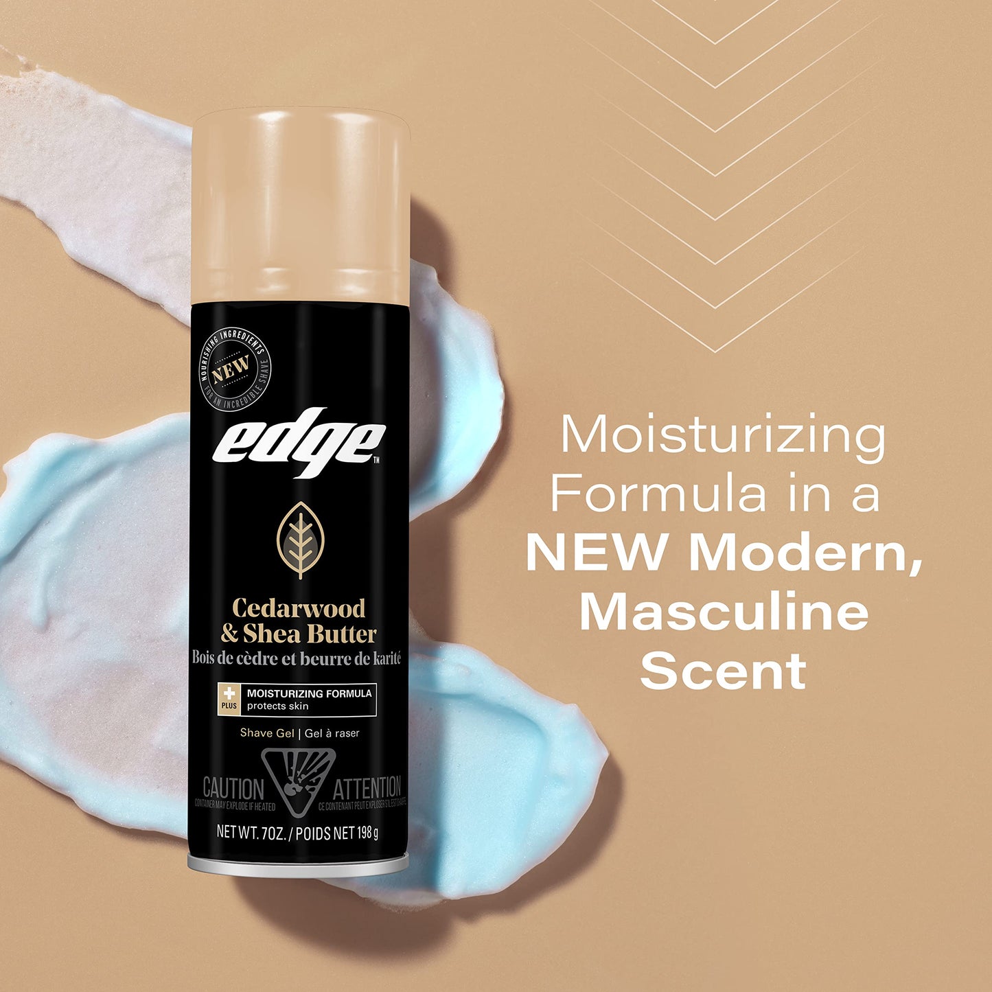 Edge Cedarwood & Shea Butter Shave Gel