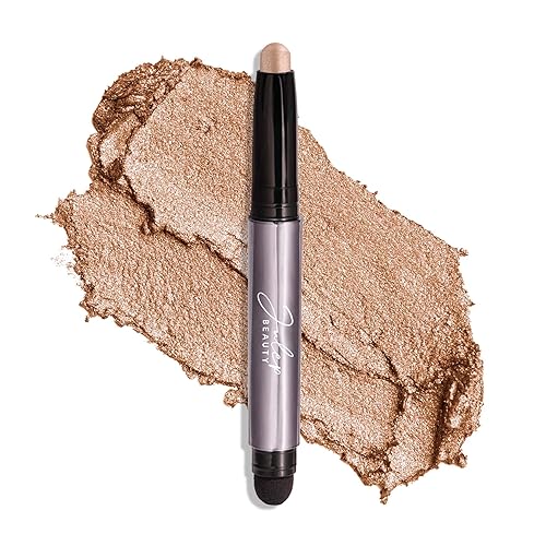 Julep Eyeshadow 101 Cream-to-Powder Waterproof Shadow Stick - Sand Shimmer - Long-Lasting, Crease-Proof, Champagne Toned Shimmer Cream Eyeshadow
