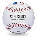 Franklin Sports Youth Tee Balls - Soft-Strike T Ball Soft Baseballs - (6) with Carry Bag - Official Teeball Size + Weight
