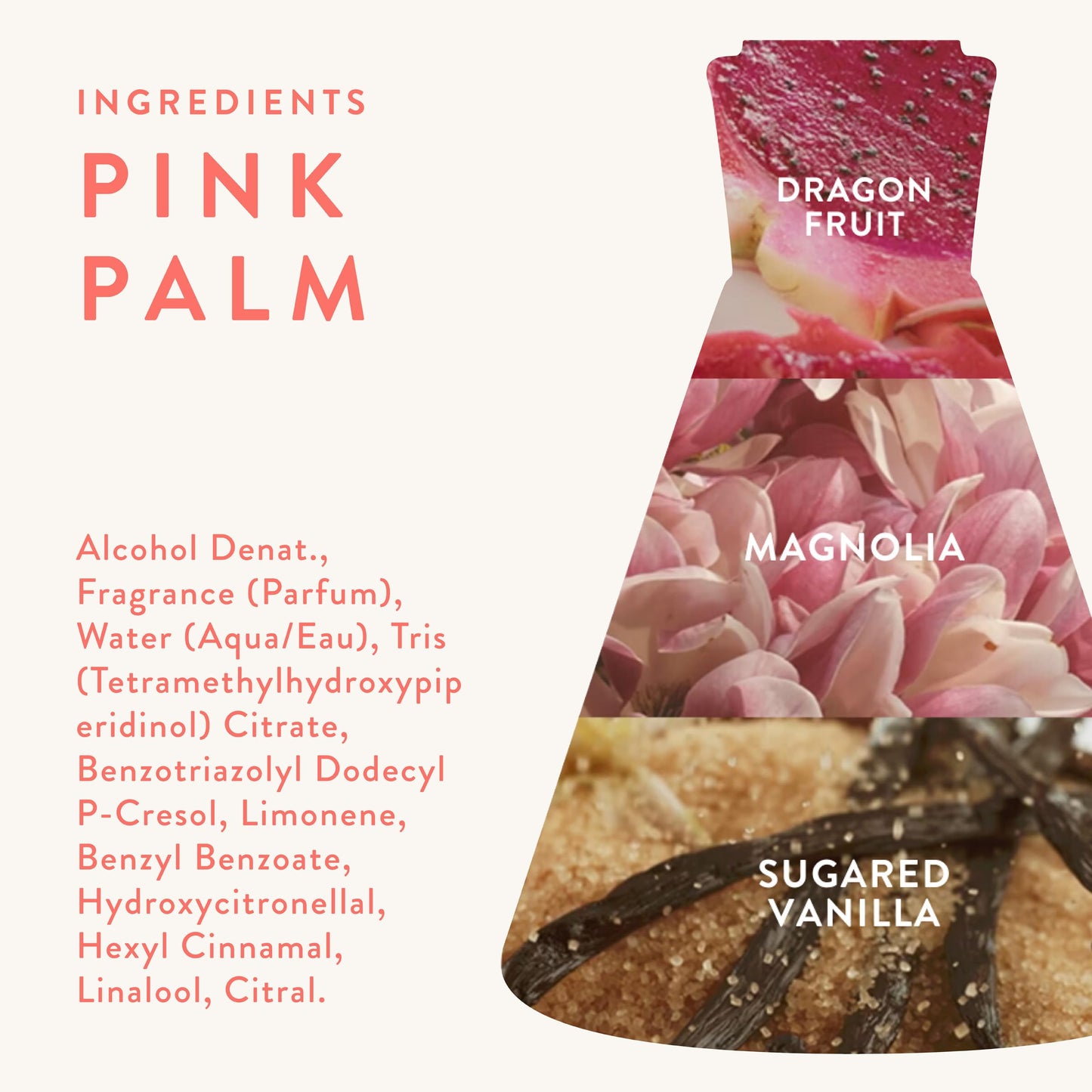 Good Chemistry Pink Palm Eau de Parfum 1.7 fl oz - Long-Lasting Perfume with Dragon Fruit, Magnolia, & Sugared Vanilla - Fresh, Clean & Vegan