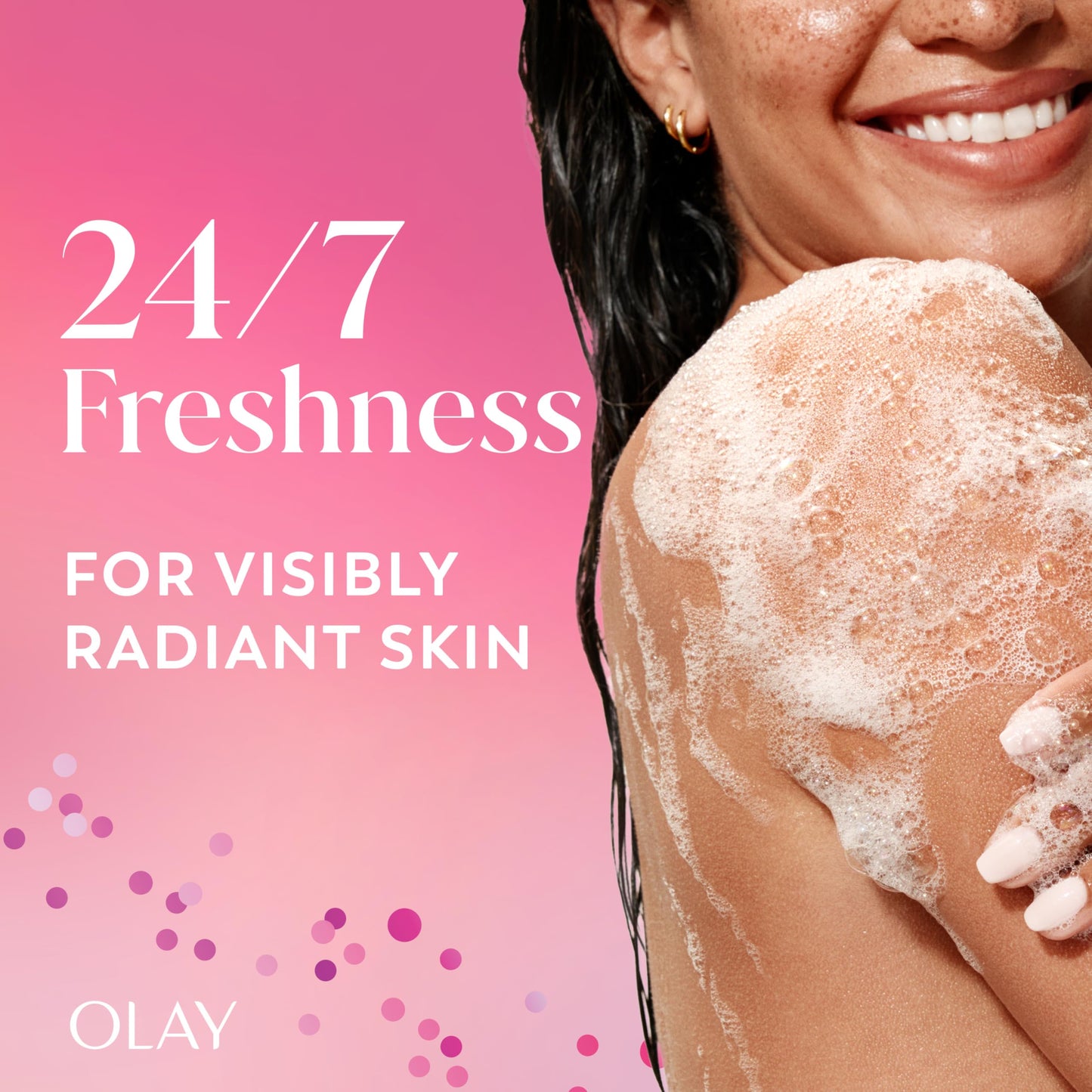 Olay Body Wash for Women, 24/7 Skin-Loving Freshness, Miami Mocktails, Plant Based Cleansers, Vitamin B3 & Antioxidant Blend, All Skin Types, Berry Beauty and Personal Care Olay