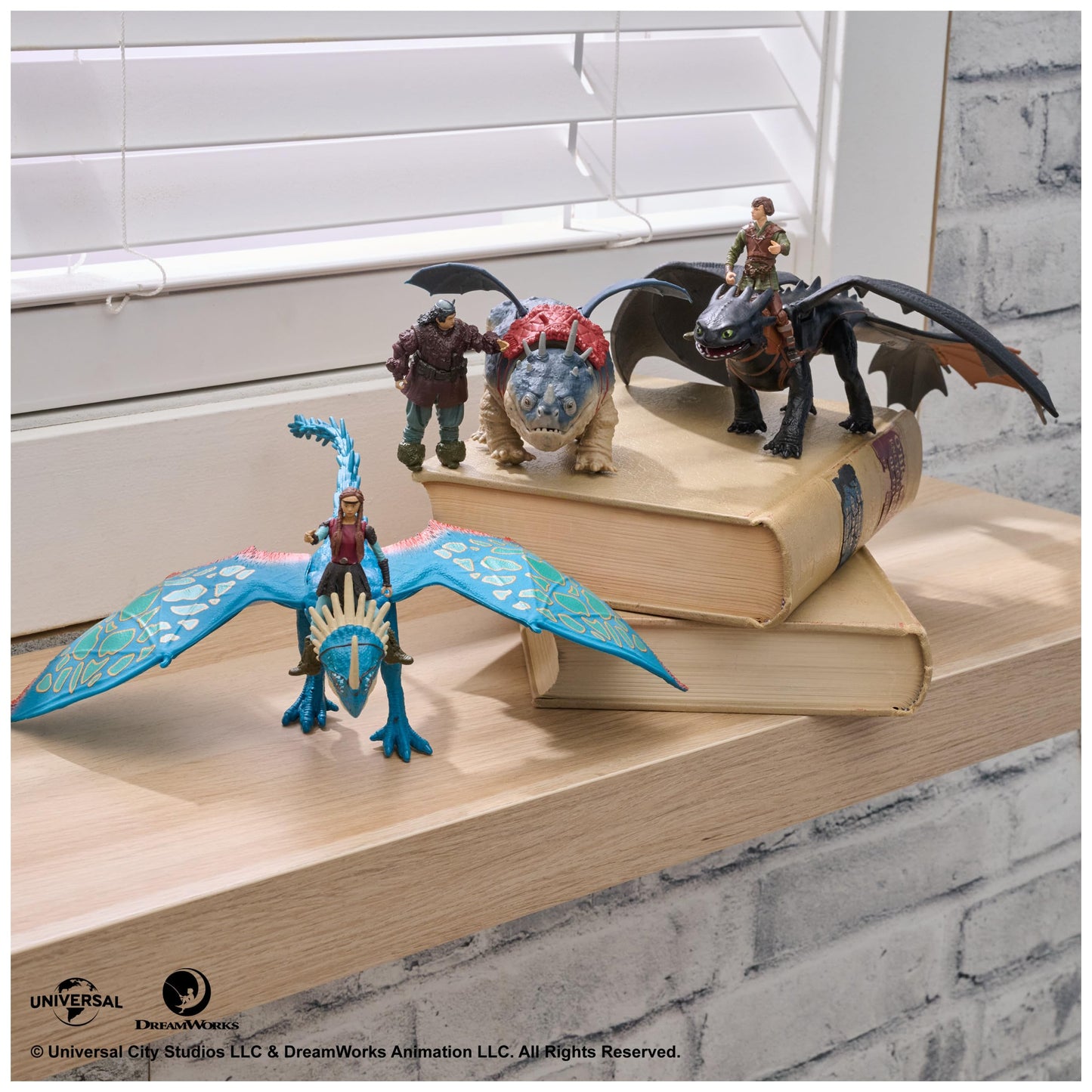 DreamWorks Dragons, How to Train Your Dragon, Gronckle & Fishlegs, Viking Duo Action Figures, Kids Toys for Boys Ages 4 and up