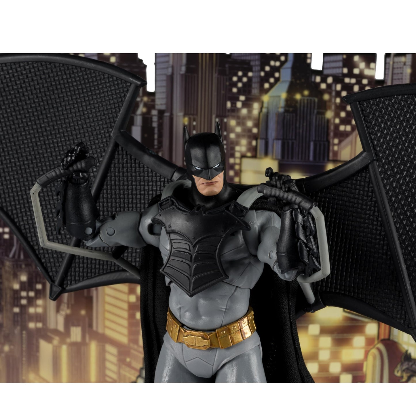 McFarlane Toys - DC Multiverse Batman with Bat-Glider (The Thirteenth Hour) Gold Label 7in Action Figure