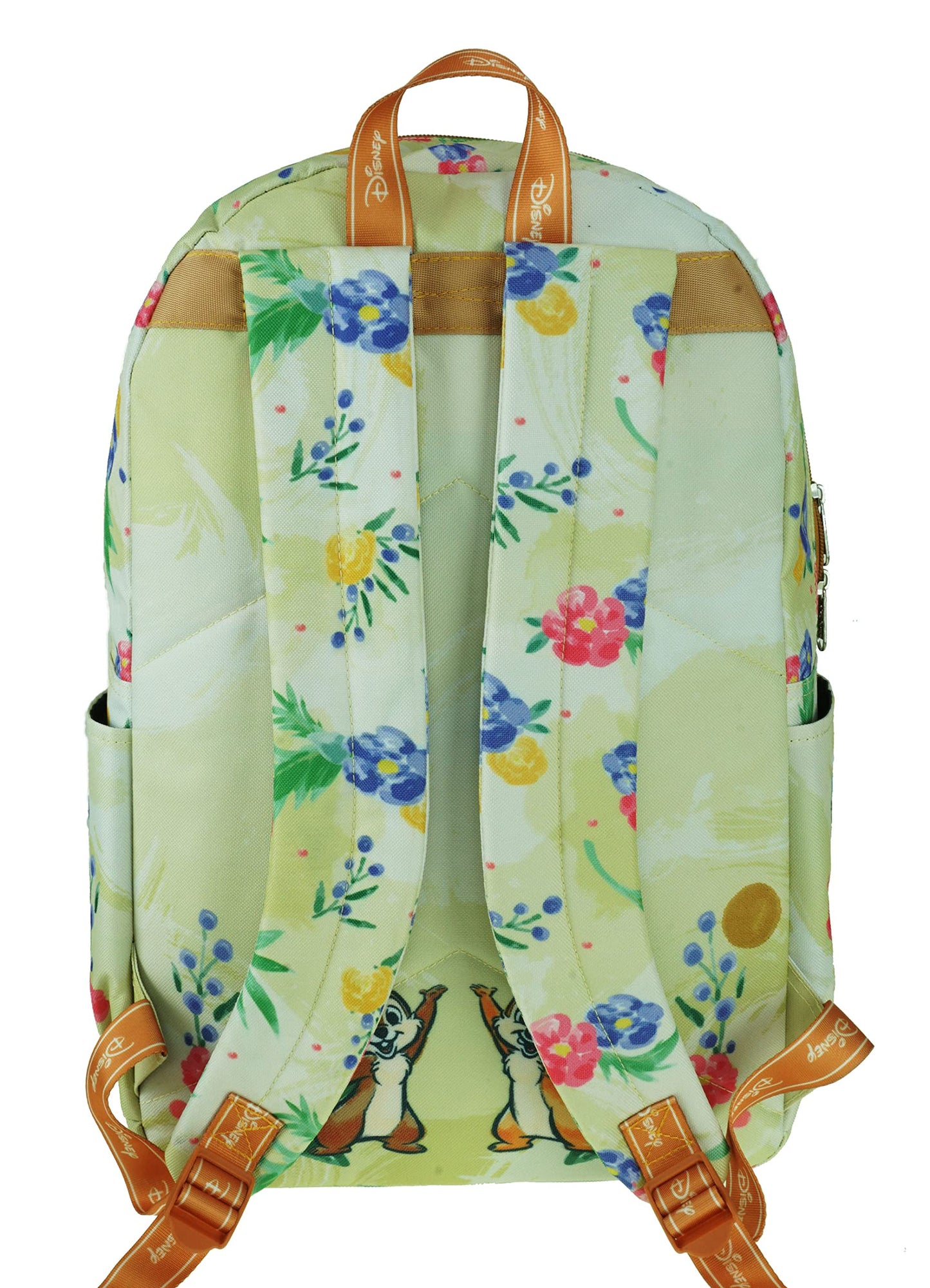 KBNL Classic Disney Chip'N'Dale Backpack with Laptop Compartment for School, Travel, and Work, Multicolor, Large