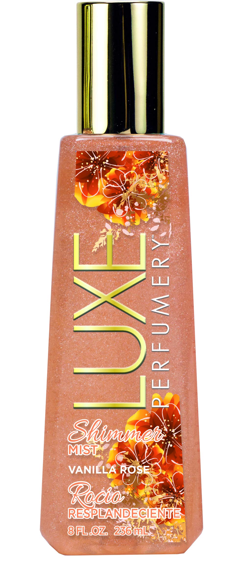 Luxe Perfumery Vanilla Rose Shimmer Mist, 236 mL