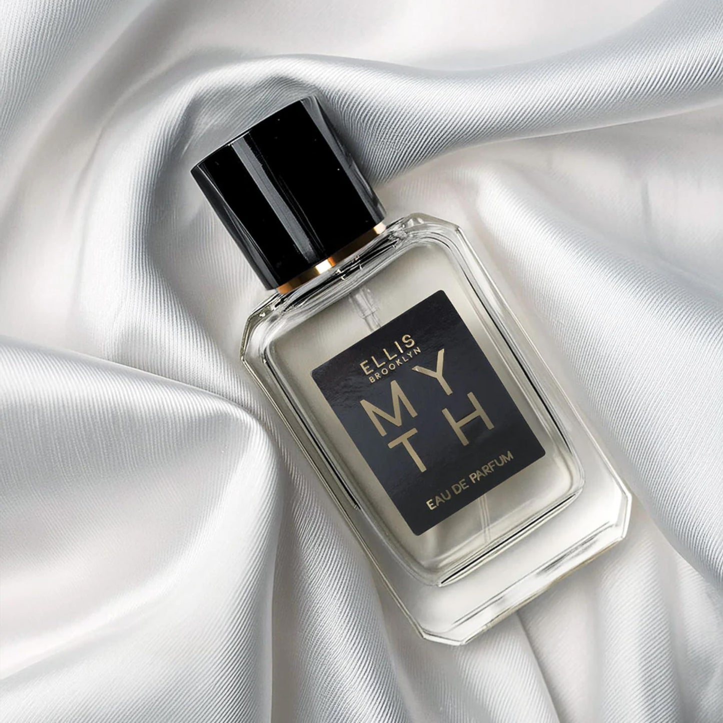 Ellis Brooklyn MYTH Eau de Parfum, Travel Spray, Jasmine Musk Perfume for Women, Clean, Vegan, Paraben-Free, Long Lasting, Notes of Bergamot, Tiger