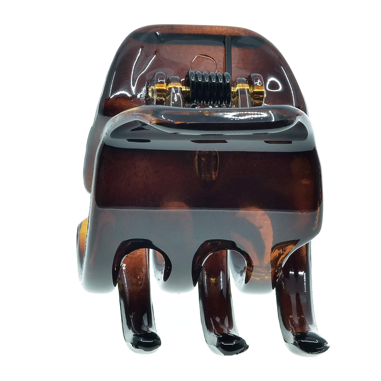 Camila Paris NV123 French Hair Clip for Women, Small Set of 2 Tortoise Girls Hair Claw Clips Jaw. Fashion Durable Styling Hair Accessories for Women