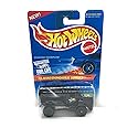 Hot Wheels Flamethrower Series #4 OshKosh Snowplow Black Construction Tires #387 Collectible Collector Car Mattel 1:64 Scale