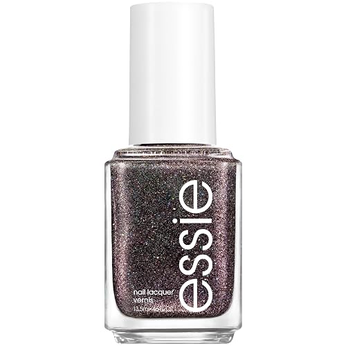essie Nail Polish, Salon-Quality Black Shimmer Nail Polish, Vegan, 0.46 fl oz Beauty & Personal Care essie