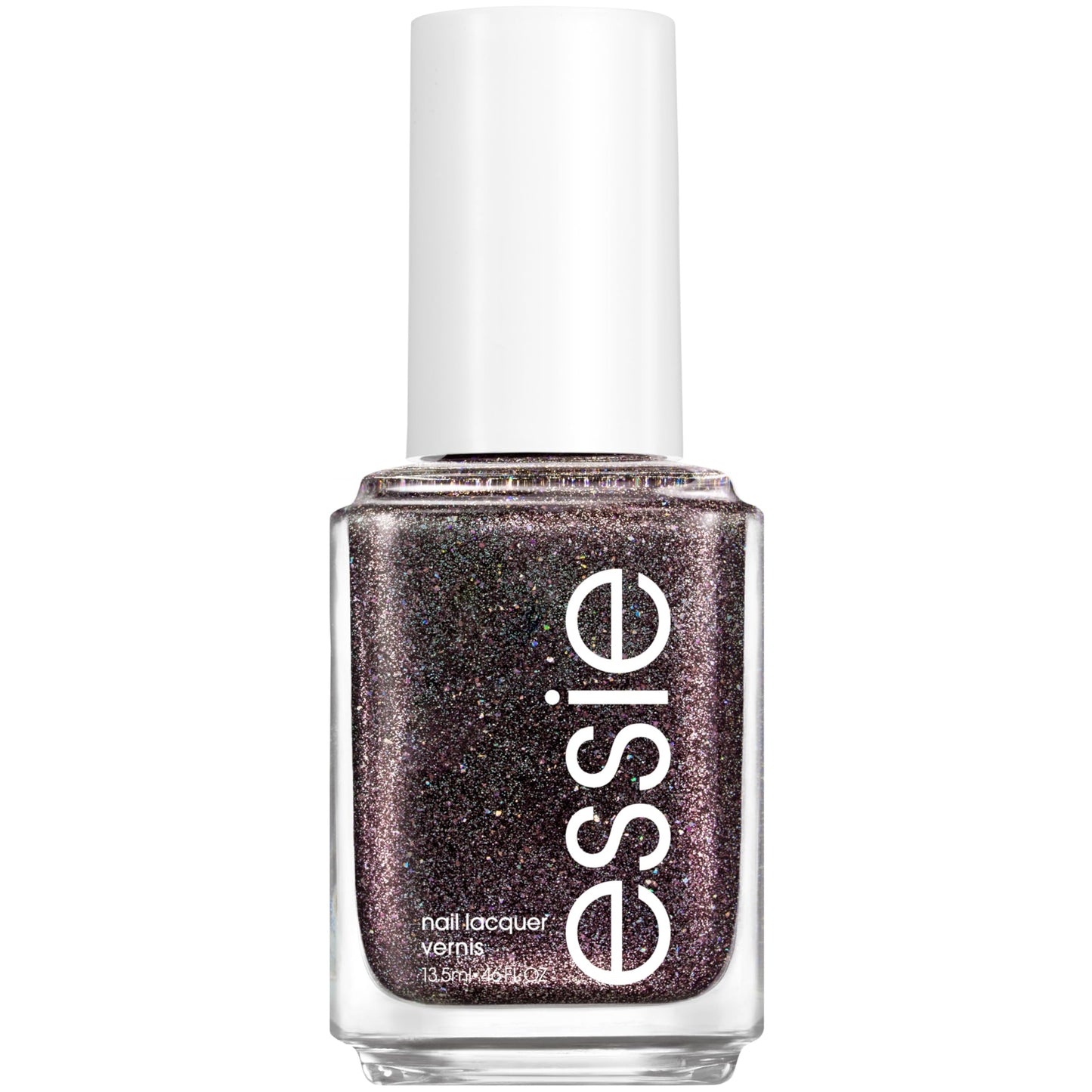 essie Nail Polish, Salon-Quality Black Shimmer Nail Polish, Vegan, 0.46 fl oz Beauty & Personal Care essie