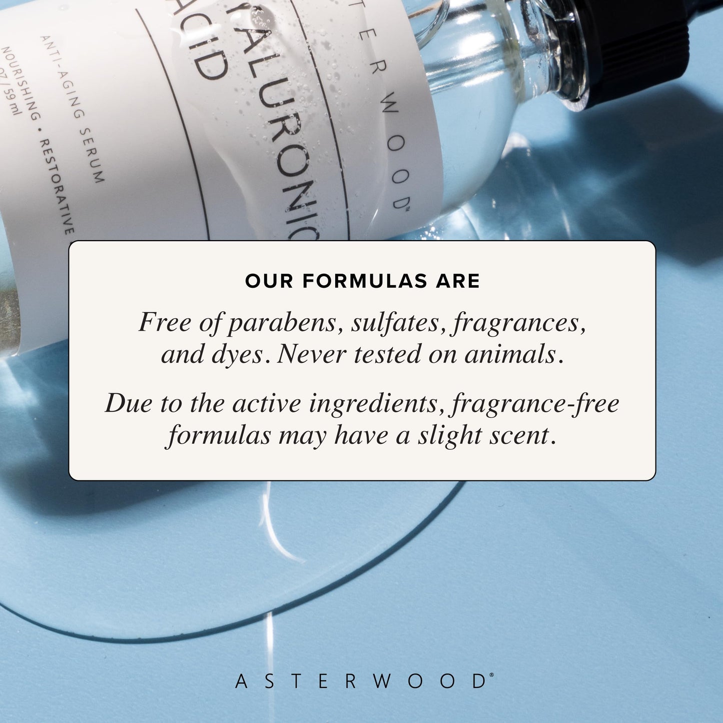 Asterwood Pure Hyaluronic Acid Serum for Face - Plumping, Anti-Aging, Hydrating - Fragrance-Free - 4 Fl Oz Beauty & Personal Care Asterwood