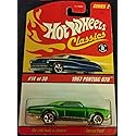 HOT WHEELS 2005 14 of 30 purple 1967 PONTIAC GTO RED LINE CLASSICS SERIES 2 1:64 SCALE DIE-CAST BODY/CHASSIS SPECIAL PAINT