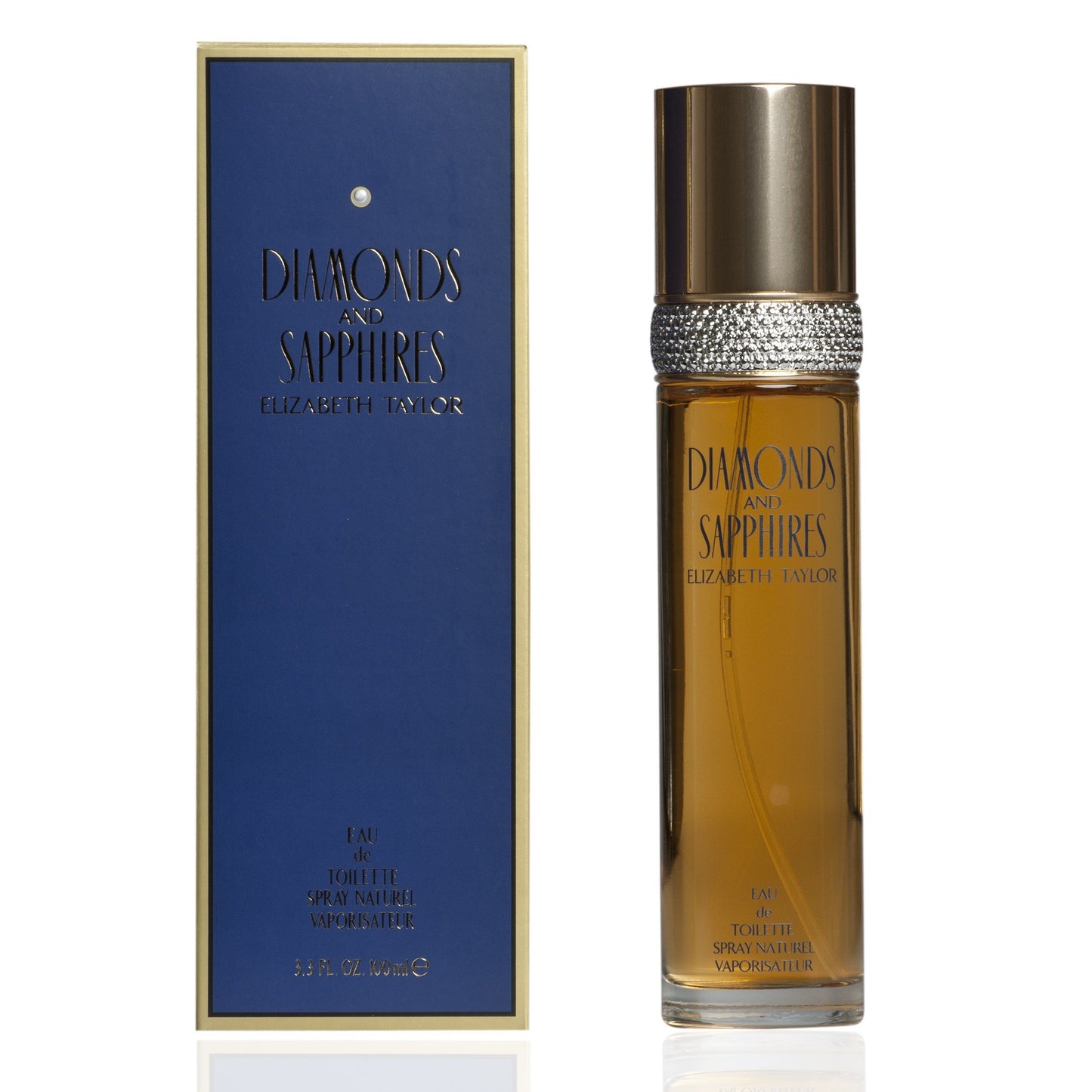 Diamonds & Sapphires By Elizabeth Taylor Edt Spray 3.3 Oz for Women