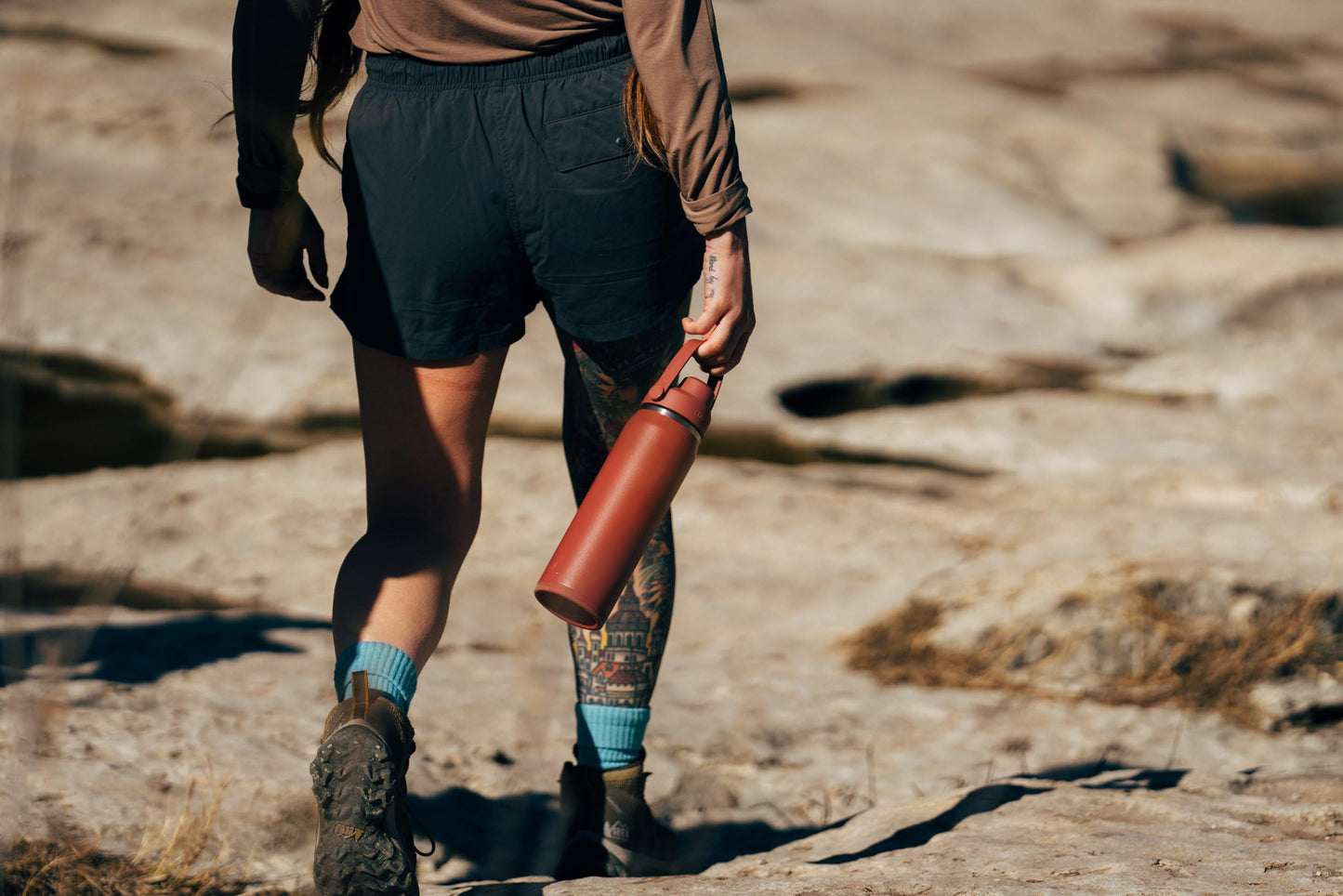 CamelBak Thrive Chug Tritan Renew Water Bottle Clear, 32oz