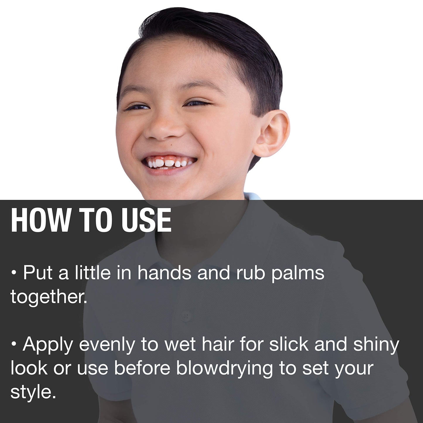 GREAT CLIPS Solutions Kid's Wacky Gel, 8oz | Hair Gel Adds Structure & Shine | Recommended for Children Ages 4-10