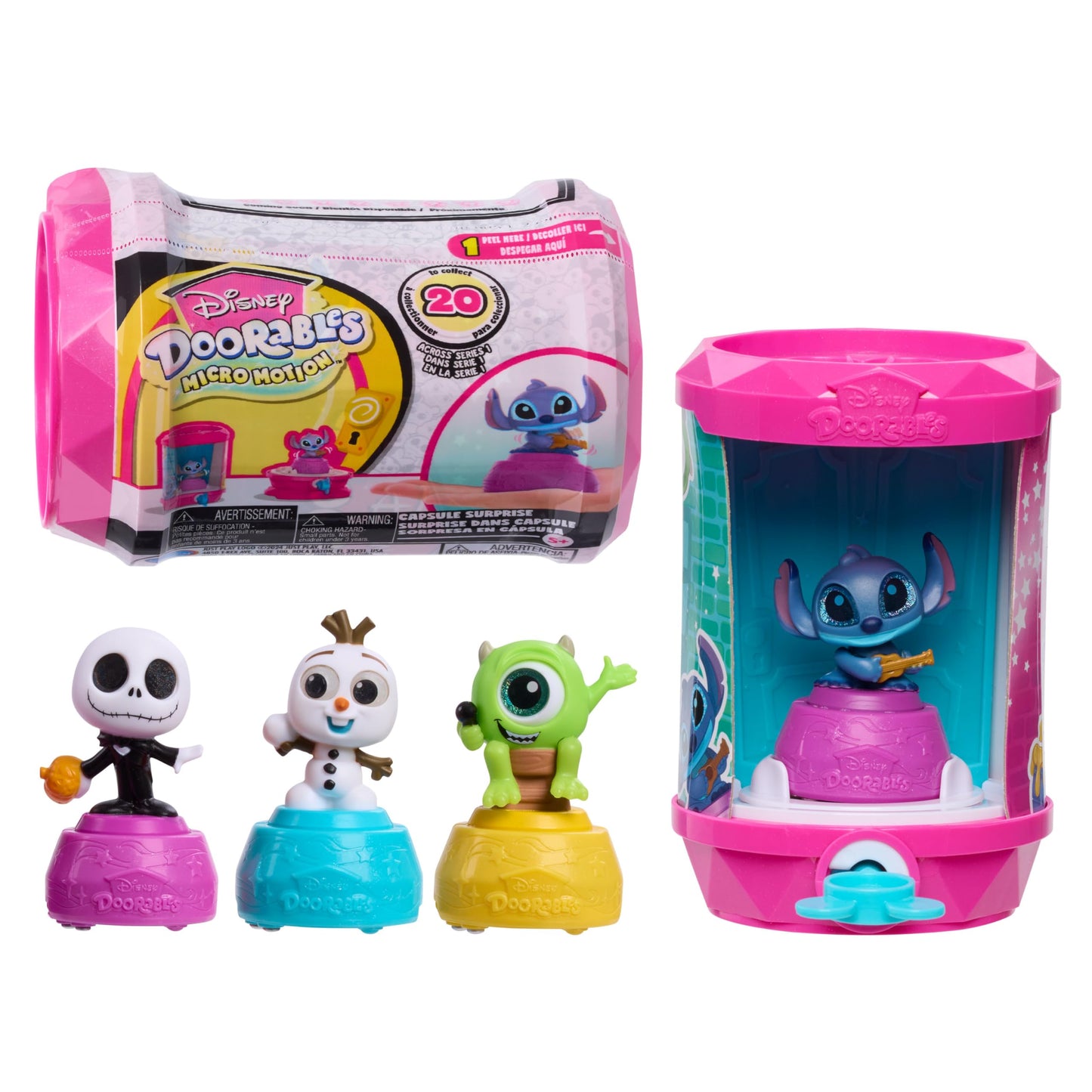 Disney Doorables Micro Motion Capsules, Kids Toys for Ages 5 Up by Just Play