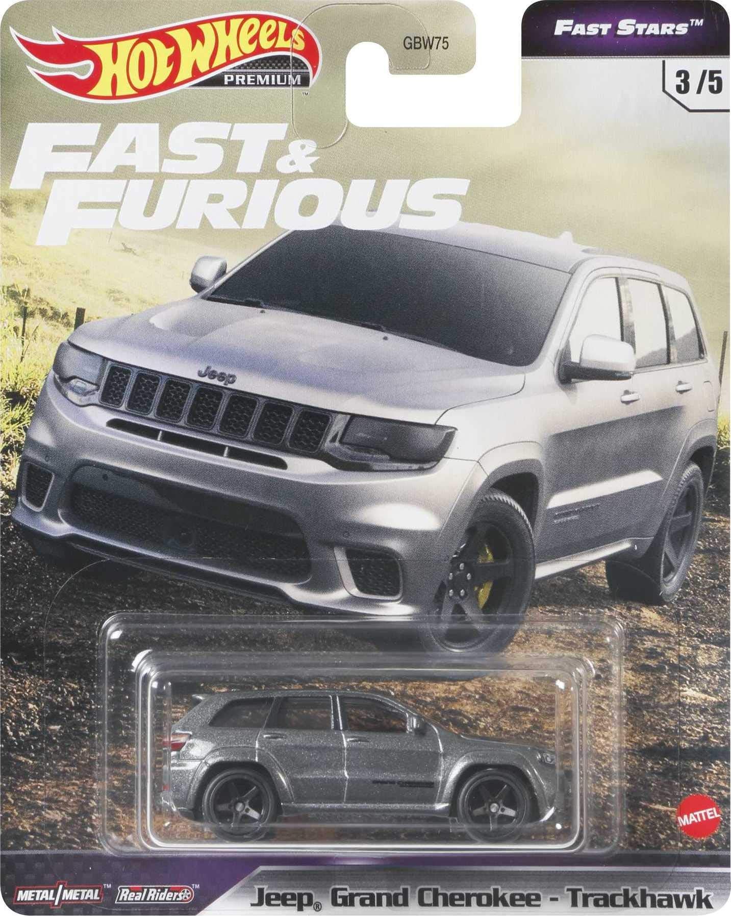Hot Wheels Fast & Furious Jeep Grand Cherokee-Track Hawk