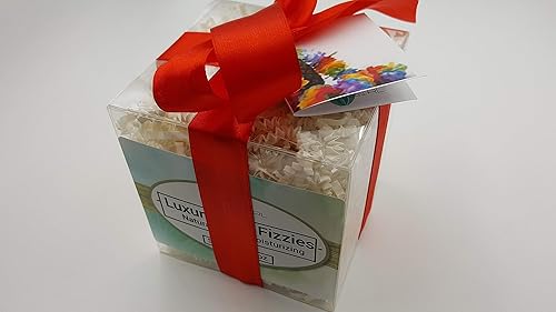 Spa Pure Caribbean Coconut Bath Bombs: Gift Set with 6 Bath Bomb Fizzies Made with Shea, Mango & Cocoa Butter, Ultra Moisturizing, Great for Dry…