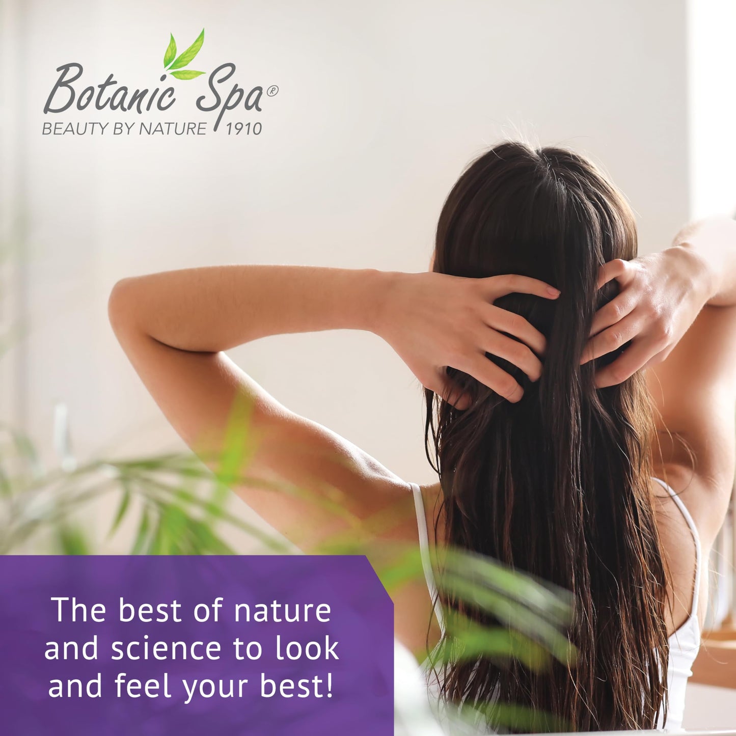 Botanic Spa Botanical Hair Oil with Rosemary and Peppermint - Nourish and Strengthen 2 fl. oz.