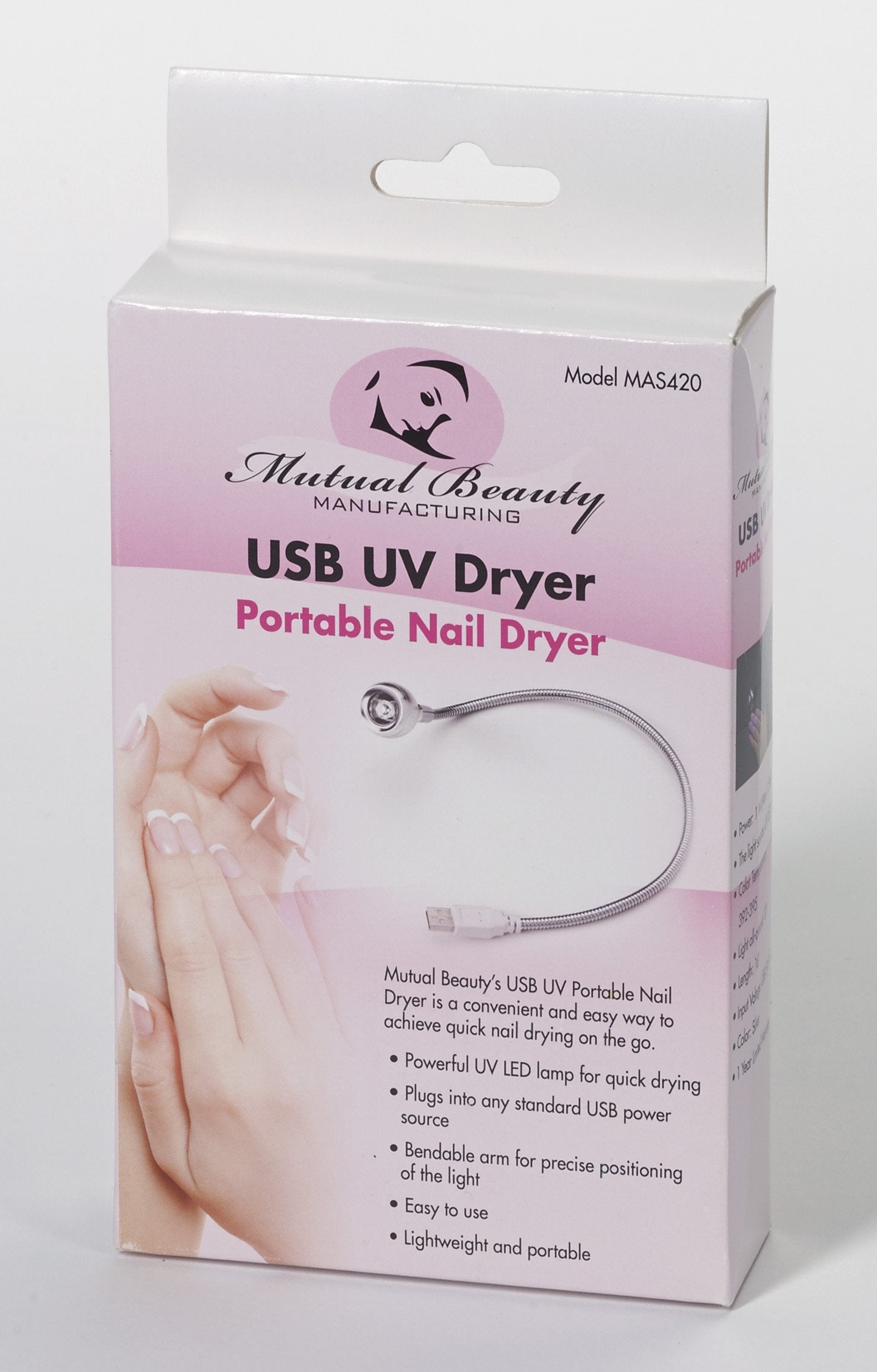 Mutual Beauty Manufacturing Mastex Health USB UV Dryer, 0.35 Pound Beauty & Personal Care Mutual Beauty Manufacturing Mastex Health