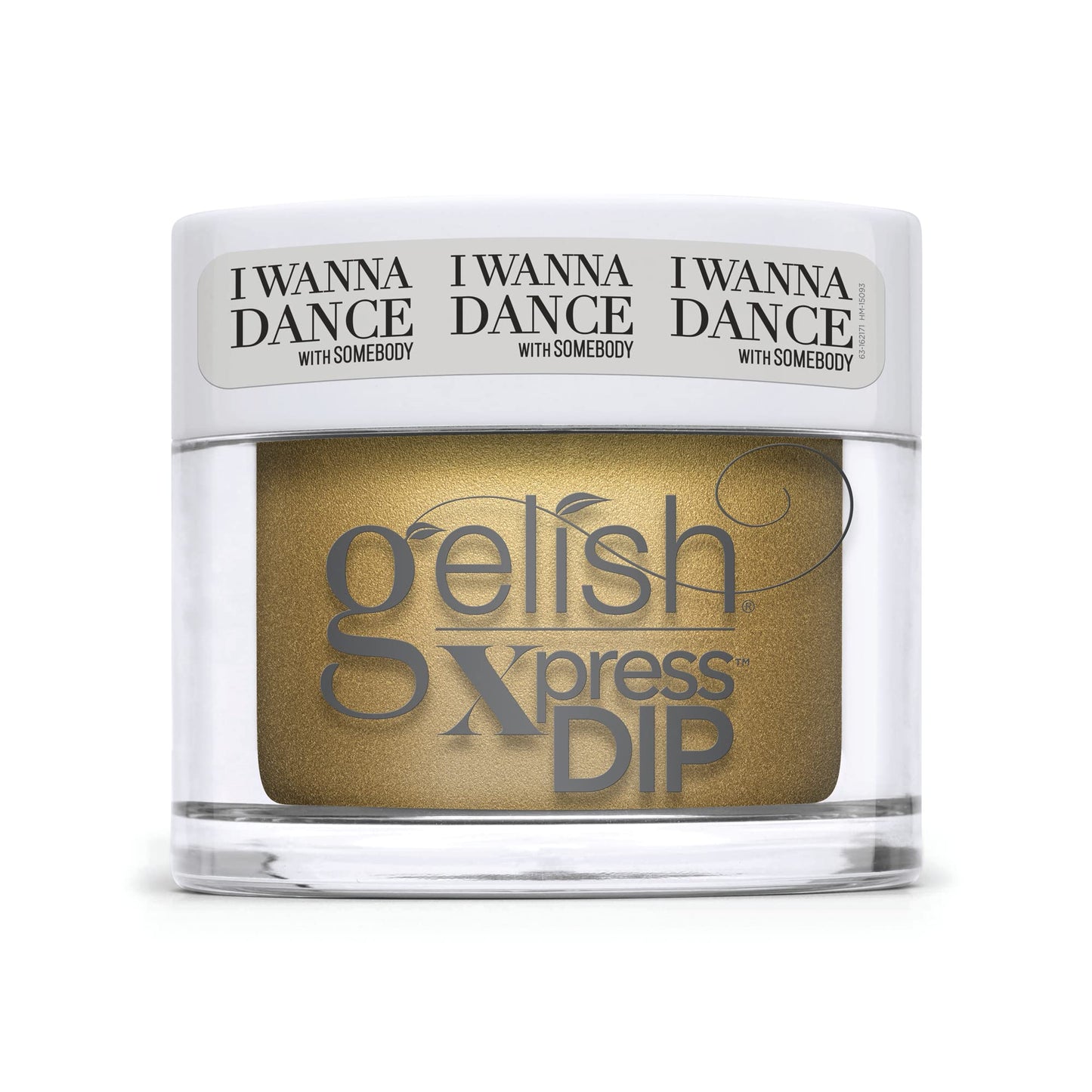 Gelish Nail Dip Powder Command The Stage, I Wanna Dance with Somebody Dip Nail Collection Holiday Nail Polish Collection, Gold Nail Polish, 1.5 ounce Beauty & Personal Care Gelish