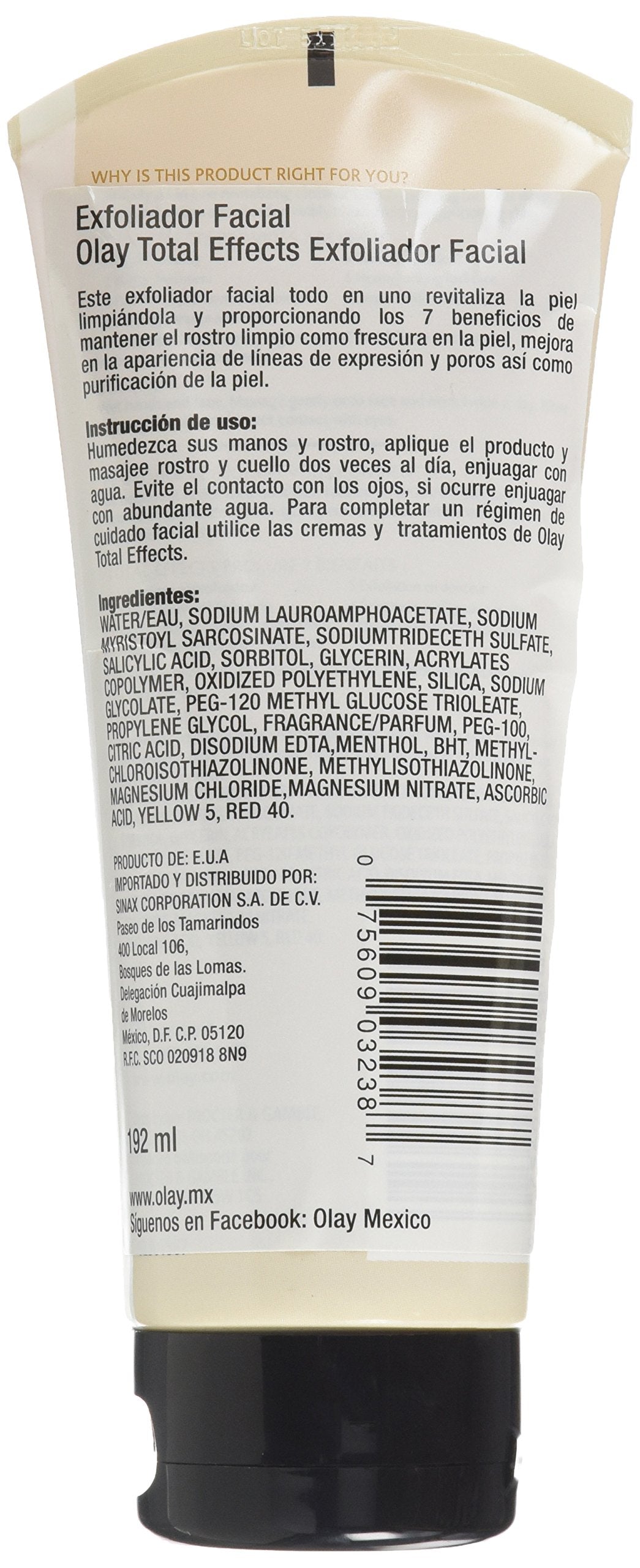 Olay Total Effects Refreshing Citrus Scrub, 6.5 oz