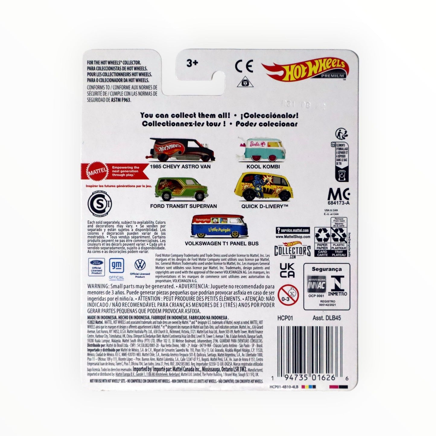 Hot Wheels Ford Transit Supervan, Master of The Universe 3/5