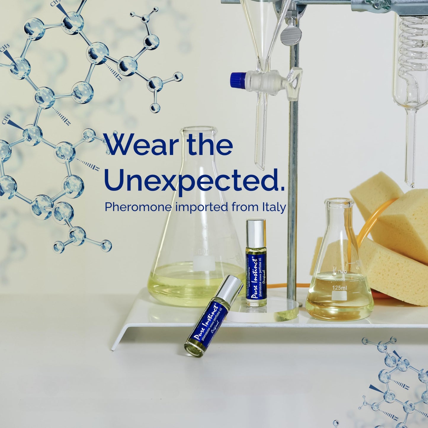 Pure Instinct Roll-On - The Original Pheromone Infused Essential Oil Perfume Cologne - TSA Ready (The Original - Unisex)