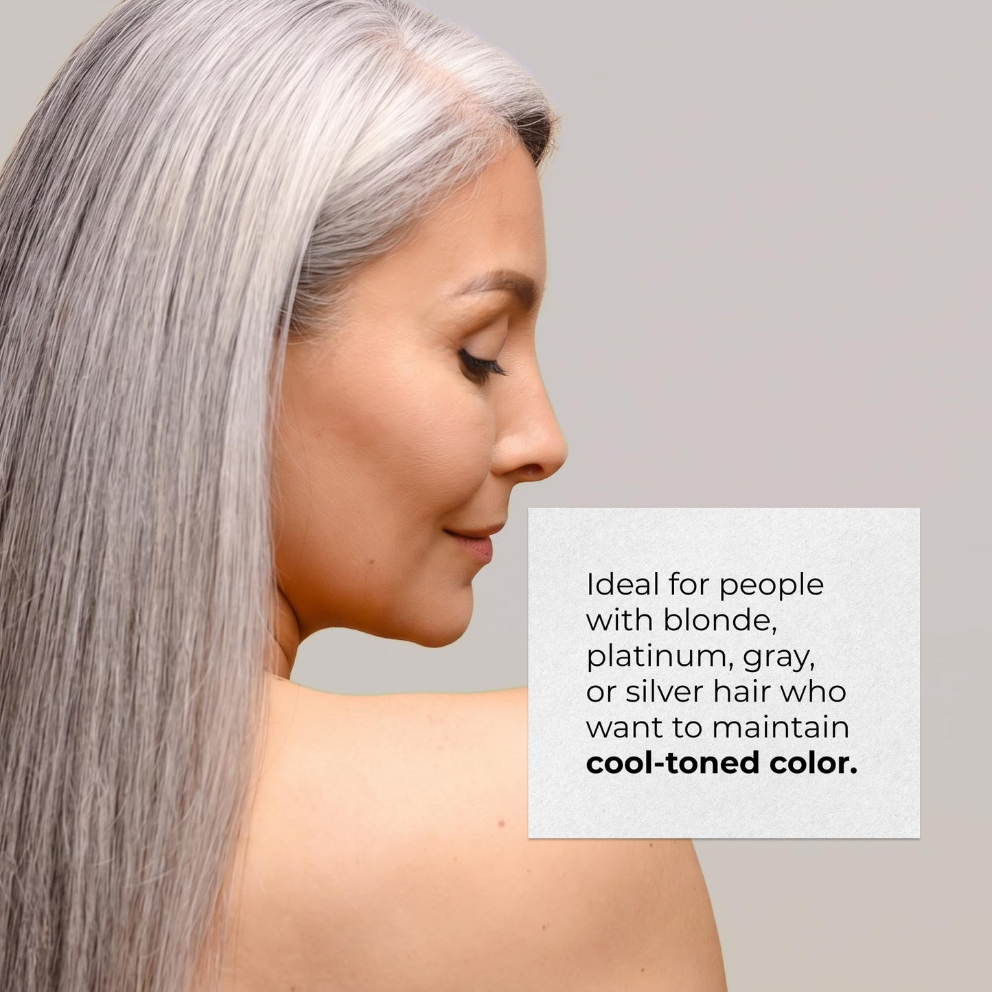 RUSK Deepshine PlatinumX Violet Lusterizer - Color Enhancing Styling Cream for Bleached Hair - Hair Styling Products for Brassiness, Frizz Control