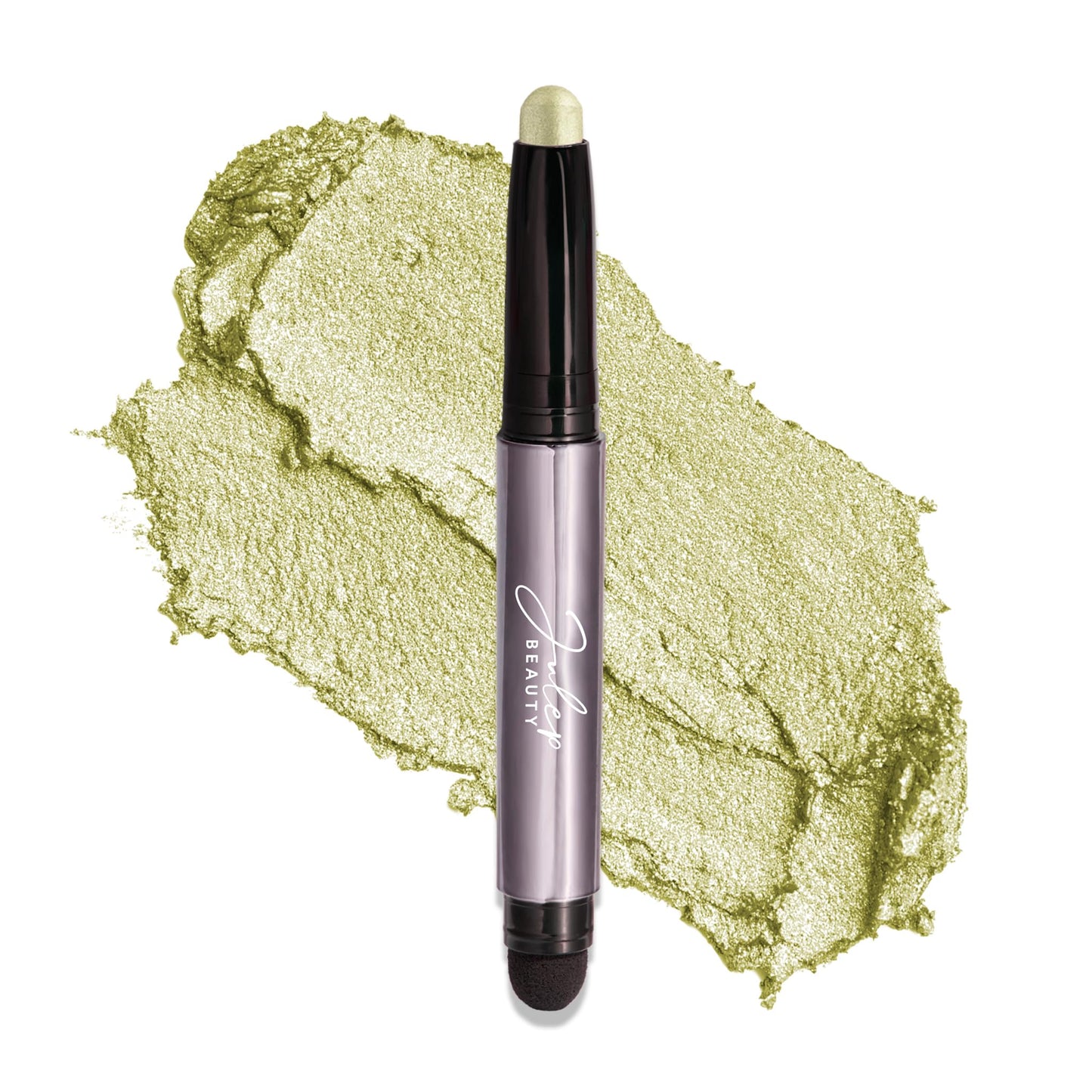 Julep Eyeshadow 101 Cream-to-Powder Waterproof Shadow Stick - Meadow Shimmer - Long-Lasting, Crease-Proof, Earthy Green Shimmer Cream Eyeshadow