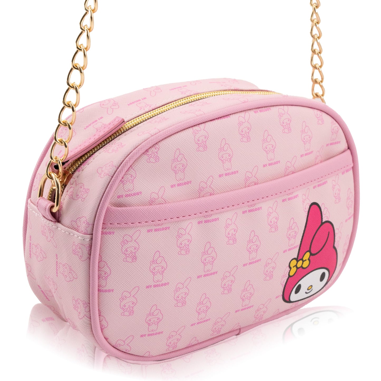 Sanrio My Melody Purse Crossbody Handbag for Women | My Melody Vinyl Women's Shoulder Handbag | My Melody Accessories for Girls