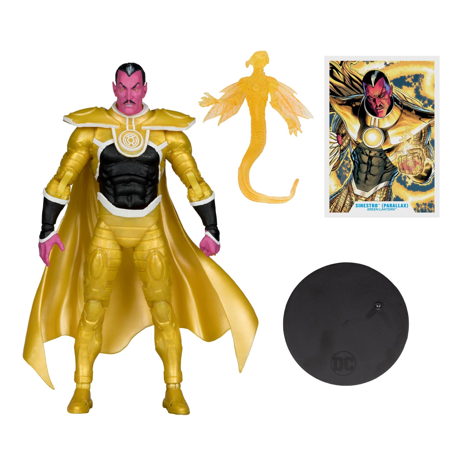 McFarlane DC Multiverse Sinestro (Parallax) (Green Lantern) Gold Label 7in Action Figure Toys