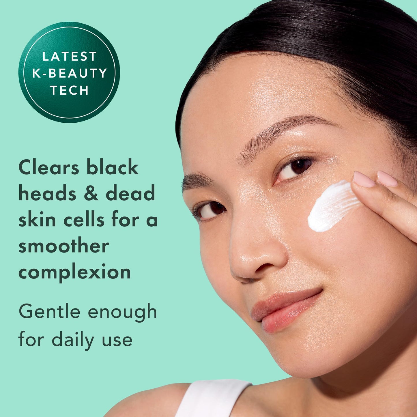 Rael Miracle Clear Face Wash 5 oz – Gentle Exfoliating Cleanser with Succinic Acid & Minerals, Hydrating Daily Formula for Acne-Prone & Sensitive Skin