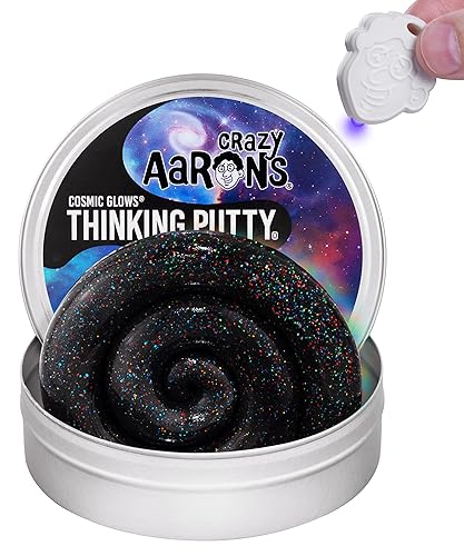 Crazy Aaron's Thinking Putty® - Cosmic Star Dust - Multi-Color Sensory Putty for Kids and Adults in a 4" Tin - Creative and Endless Fun, Stress…
