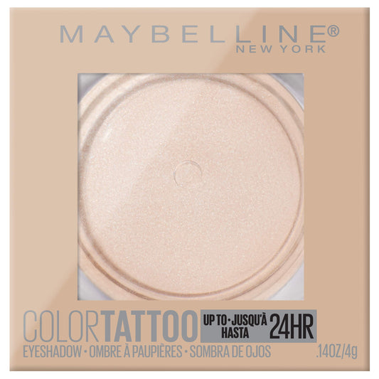 Maybelline New York Color Tattoo 24 Hour Longwear Cream Eyeshadow Makeup, Front Runner, 1 Count