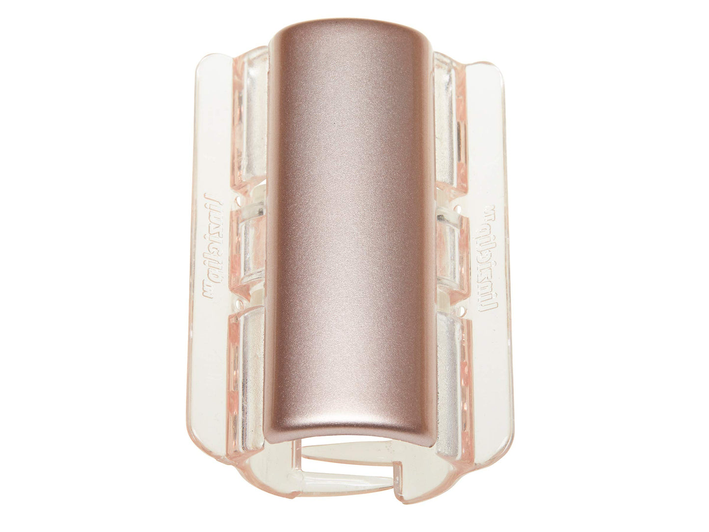 Linziclip Maxi Hair Jaw Clip, Rose Gold and Black, 2-Pack